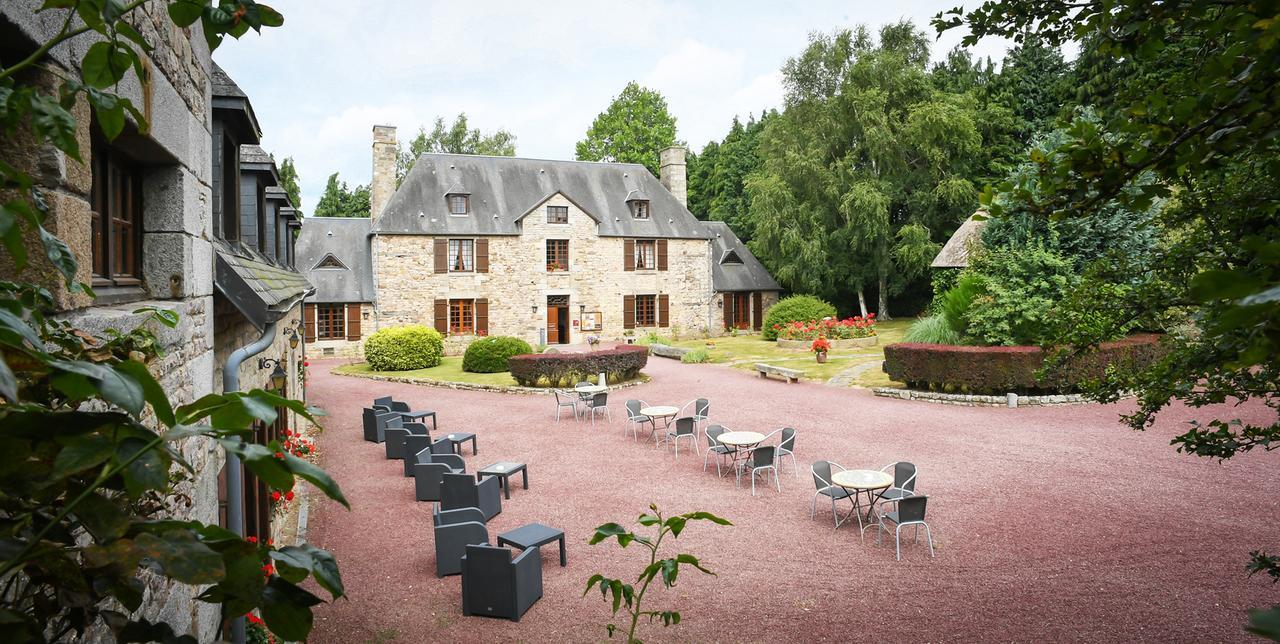 Logis Hotel Restaurant Manoir De L'Acherie Sainte-Cecile  Bagian luar foto